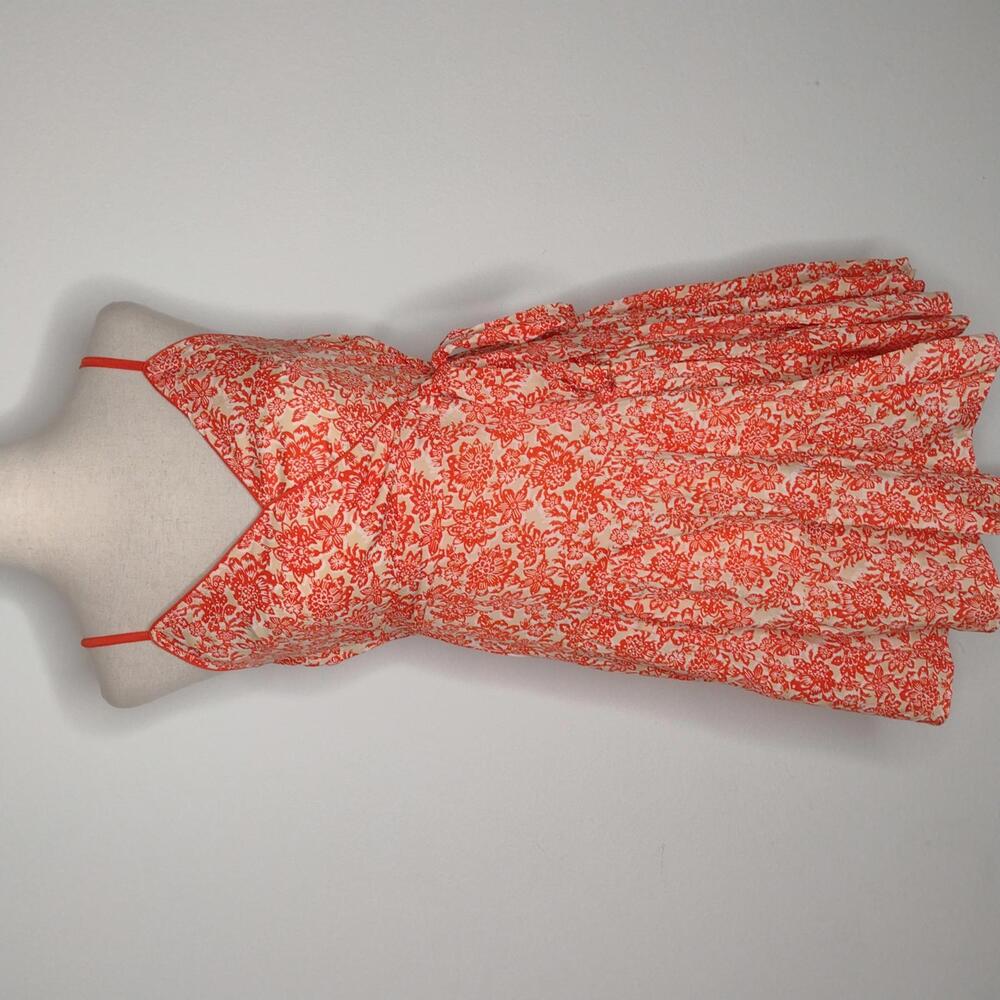 NWT Band of the Free Women's Coral/Beige Floral Dress Size Small